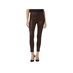 Joes Jeans The Charlie High Rise Skinny Ankle Jeans Womens 28 Black Cotton Blend
